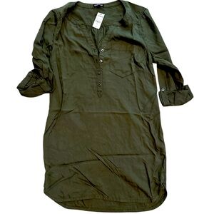 Express Small Hunter Green Dress
